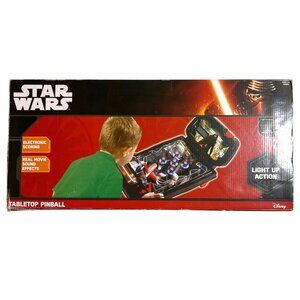 Star Wars The Force Awakens Tabletop Pinball Game Electronic Light Up # 25115FC